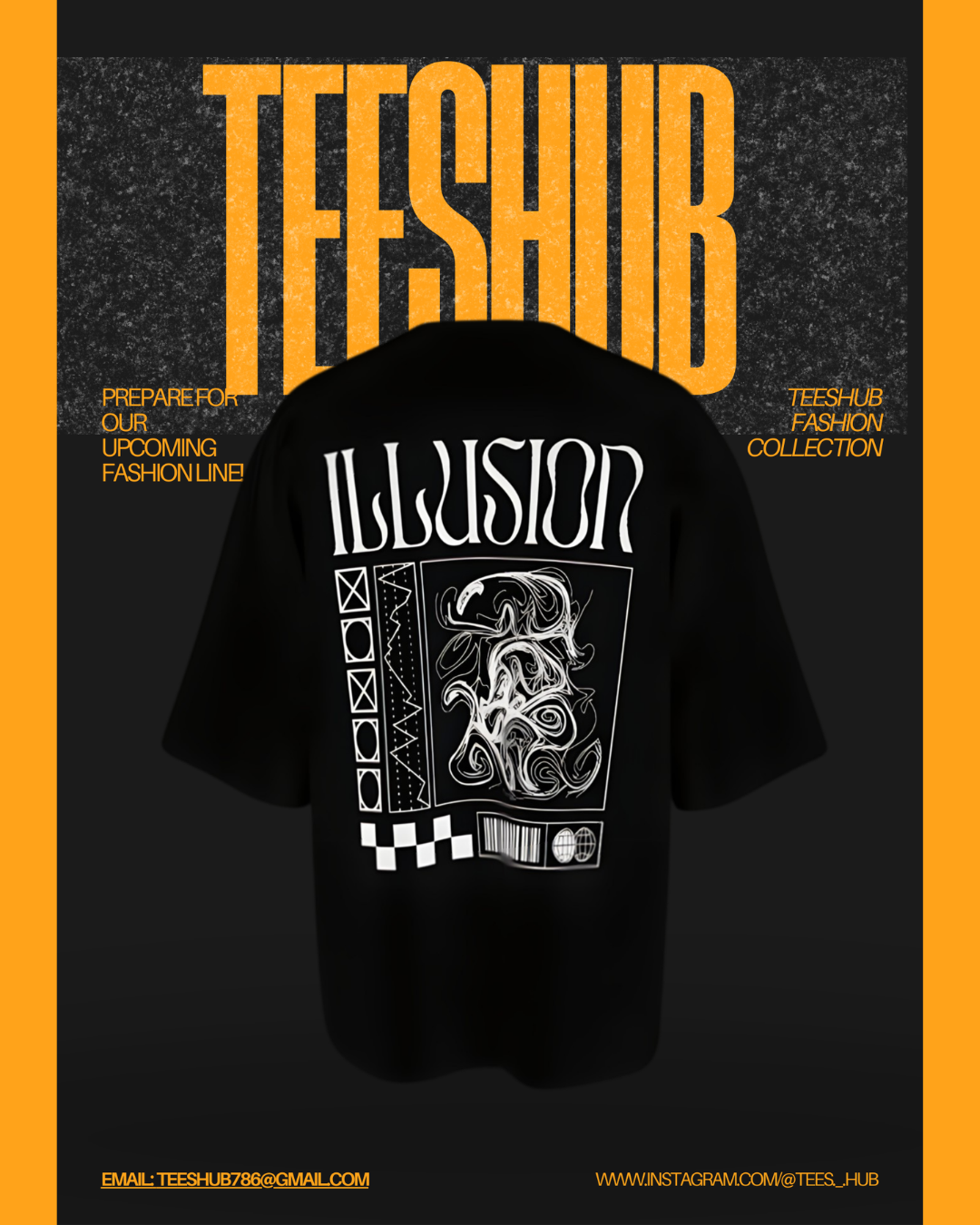 Illusion Oversize T-Shirt