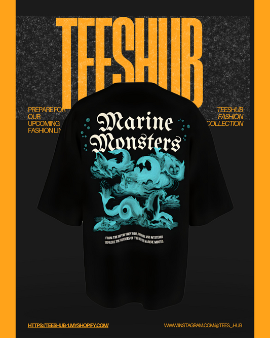 Marine Monster Oversize T-Shirt