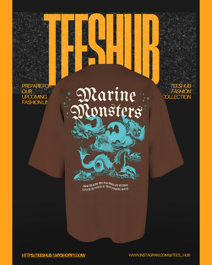 Marine Monster Oversize T-Shirt